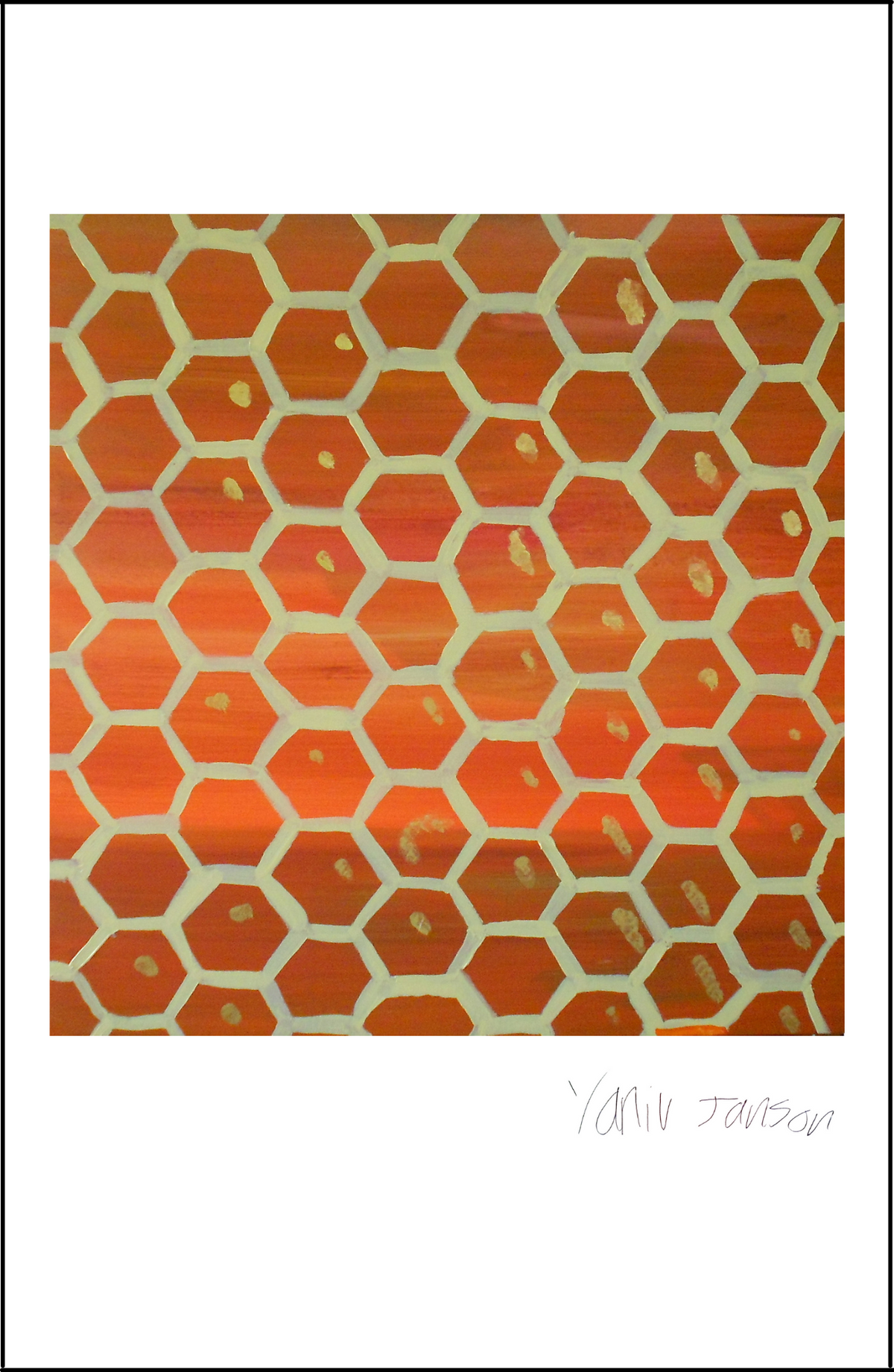 Honeycombs Print